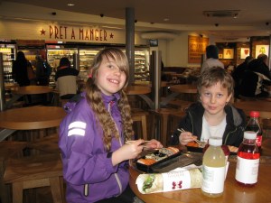 Sushi funkar utmärkt att grunda med när man ska leta spår efter trollkarlar