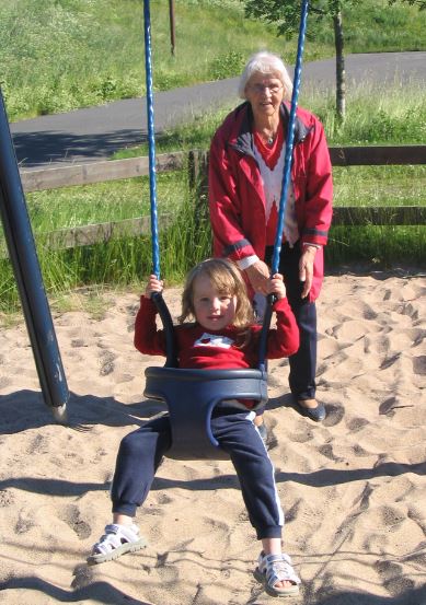 Det syns på K att det var några år sedan.