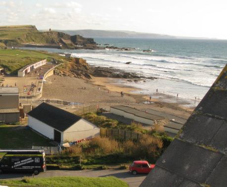 Utsikt från vårt hotellrum.