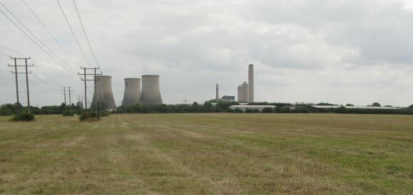 Och här är en bild jag tog idag. Solen lyste med sin frånvaro, så det blev lite extra färglöst.