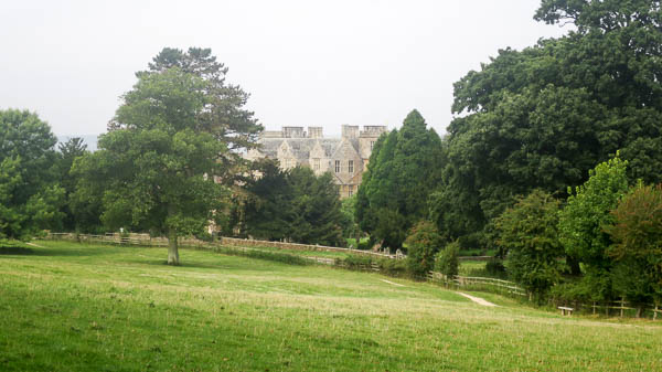 Det var en fin promenad mellan parkeringen och huset i alla fall.